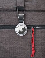 TROIKA® Schlüsselanhänger AIRTAG HOLDER silber