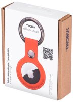 TROIKA® Schlüsselanhänger AIRTAG COVER rot
