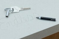 TROIKA® ENDLESS TO GO Bleistift HB schwarz, 1 St.