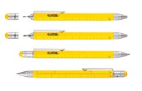 TROIKA® Kugelschreiber CONSTRUCTION gelb,...