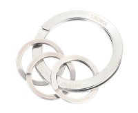 TROIKA® Schlüsselanhänger NAIL GUARD silber