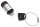 TROIKA® ECO CHARGE LED Taschenlampe silber 5,8 cm, 1 St.