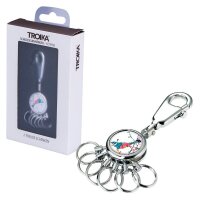 TROIKA® Schlüsselanhänger BIRDIE mehrfarbig