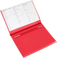 BOI Planettentasche Stan 1 Kunststoff rot DIN A4 1x Lang-Außenheftung (Sondermaß von 27,5 cm), 1 St.
