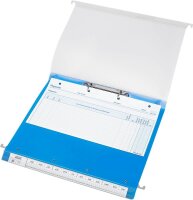 BOI Patienten-Dokumentations-Hängemappe 2-Ringe Click 2 Stationär blau Boden: 2,5 cm, 1 St.
