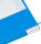 BOI Patienten-Dokumentations-Hängemappe 4-Ringe Economy Click-Line blau Boden: 3,0 cm, 1 St.