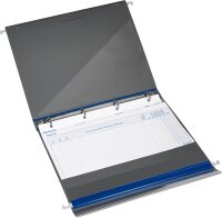 BOI Patienten-Dokumentations-Hängemappe 4-Ringe PMH4R blau Boden: 2,5 cm, 1 St.