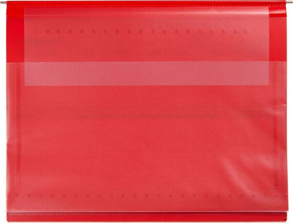 BOI Planettentasche Stan 1 Kunststoff rot DIN A4 1x kaufmännische Heftung, 1 St.