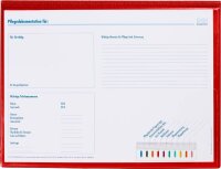 BOI Patienten-Dokumentationsmappe Professional-Line DIN A4 quer rot, 1 St.