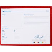 BOI Patienten-Dokumentationsmappe Professional-Line DIN A4 quer rot, 1 St.