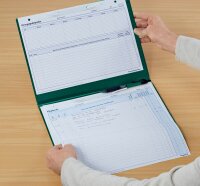 BOI Patienten-Dokumentationsmappe Professional-Line DIN A4 quer grün, 1 St.
