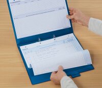 BOI Click-Plus Ambulant Patienten-Dokumentationsmappe 2-Ringe blau 3,5 cm DIN A4, 1 St.