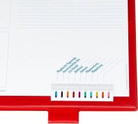BOI Click-Plus Ambulant Patienten-Dokumentationsmappe 2-Ringe rot 3,5 cm DIN A4, 1 St.