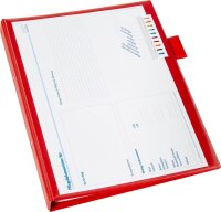 BOI Click-Plus Ambulant Patienten-Dokumentationsmappe 2-Ringe rot 3,5 cm DIN A4, 1 St.