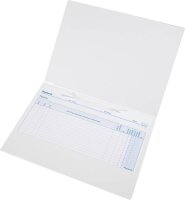 BOI Patienten-Dokumentations-Hängemappe signal-line Kunststoff grau DIN A4 4x kaufmännische Heftung, 1 St.