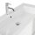 POSSEIK Waschbecken mit Unterschrank LIMES 120 weiß glanz 120,0 x 46,5 x 58,5 cm