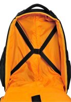 Exacompta Rucksack-Trolley Exactive Kunstfaser schwarz, orange