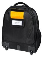 Exacompta Rucksack-Trolley Exactive Kunstfaser schwarz, orange