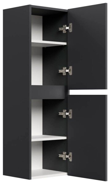 POSSEIK Bad-Hängeschrank LIMES 112 grafit 35,2 x 30,1 x 112,2 cm