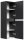 POSSEIK Bad-Hängeschrank LIMES 112 grafit 35,2 x 30,1 x 112,2 cm