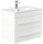 POSSEIK Waschbecken mit Unterschrank ARTEMIS 750 weiß glanz 61,5 x 46,5 x 55,6 cm