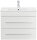 POSSEIK Waschbecken mit Unterschrank ARTEMIS 750 weiß glanz 61,5 x 46,5 x 55,6 cm