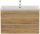 POSSEIK Waschbecken mit Unterschrank FELLINI 90 eiche gold 90,0 x 48,0 x 58,4 cm