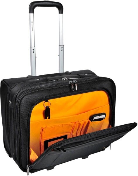 Exacompta Laptop-Trolley Exactive Kunstfaser schwarz 44,0 x 25,5 x 38,0 cm