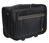 Exacompta Laptop-Trolley Exactive Kunstfaser schwarz 44,0 x 25,5 x 38,0 cm
