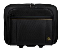 Exacompta Laptop-Trolley Exactive Kunstfaser schwarz 44,0 x 25,5 x 38,0 cm