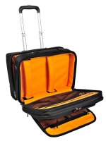 Exacompta Laptop-Trolley Exactive Kunstfaser schwarz 44,0 x 25,5 x 38,0 cm