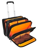 Exacompta Laptop-Trolley Exactive Kunstfaser schwarz 44,0 x 25,5 x 38,0 cm