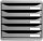 Exacompta Schubladenbox BIG-BOX PLUS  lichtgrau 309740D, DIN A4 mit 5 Schubladen, 1 St.