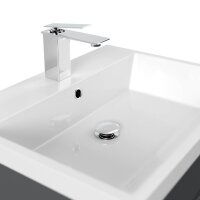 POSSEIK Waschbecken mit Unterschrank FELLINI 70 grafit 70,0 x 48,0 x 83,5 cm