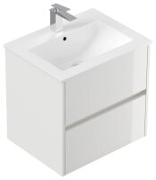 POSSEIK Waschbecken mit Unterschrank LIMES 60 weiß...