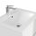 POSSEIK Waschbecken mit Unterschrank LIMES 60 weiß glanz 60,0 x 46,5 x 58,5 cm
