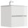 POSSEIK Waschbecken mit Unterschrank LIMES 60 weiß glanz 60,0 x 46,5 x 58,5 cm