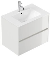 POSSEIK Waschbecken mit Unterschrank LIMES 70 weiß...