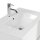 POSSEIK Waschbecken mit Unterschrank LIMES 70 weiß glanz 70,0 x 46,5 x 58,5 cm