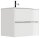 POSSEIK Waschbecken mit Unterschrank LIMES 70 weiß glanz 70,0 x 46,5 x 58,5 cm