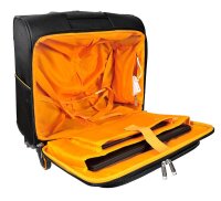 Exacompta Reise-Trolley Exactive Kunstfaser schwarz 42,0 x 23,0 x 48,0 cm