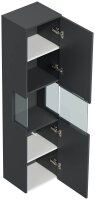 POSSEIK Bad-Hängeschrank LIMES 150 grafit 35,0 x 30,0 x 150,0 cm