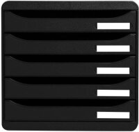 Exacompta Schubladenbox BIG-BOX PLUS  schwarz 309714D,...