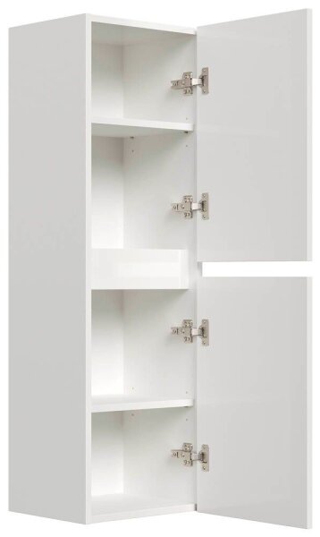 POSSEIK Bad-Hängeschrank LIMES 112 weiß glanz 35,2 x 30,1 x 112,2 cm