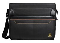 Exacompta Laptoptasche Exactive Kunstfaser schwarz, orange 17234E bis 35,6 cm (1  ( 17234E )