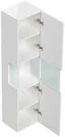 POSSEIK Bad-Hängeschrank LIMES 150 weiß glanz 35,0 x 30,0 x 150,0 cm