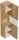 POSSEIK Bad-Hängeschrank LIMES 150 eiche gold 35,0 x 30,0 x 150,0 cm