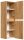 POSSEIK Bad-Hängeschrank LIMES 112 eiche gold 35,2 x 30,1 x 112,2 cm