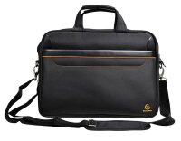 Exacompta Laptoptasche Exactive Kunstfaser schwarz, orange 17434E bis 39,6 cm (15,6 Zoll)