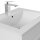 POSSEIK Waschbecken mit Unterschrank APOLLO weiß glanz 61,5 x 46,5 x 54,0 cm